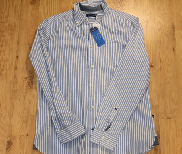 Nautica Striped Shirt (Medium)